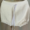 Conjunto guinda M/L blanco